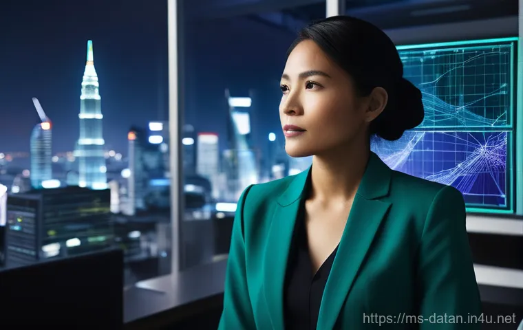 데이터 분석가로 커리어를 시작하는 방법 - **Prompt 1: The Visionary Data Analyst - Unveiling Future Insights**
A highly detailed, realisti...